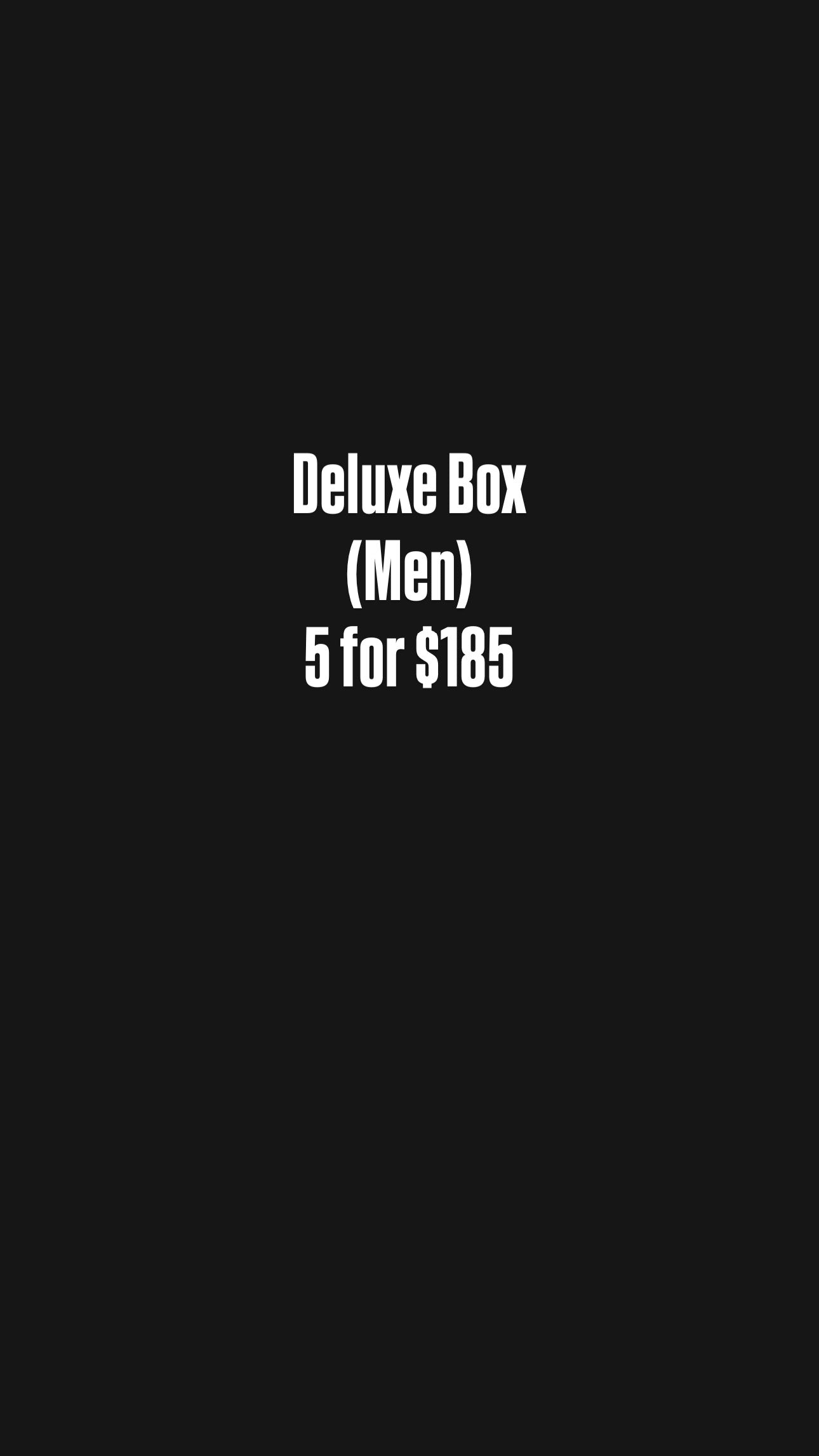DELUXE BOX MEN